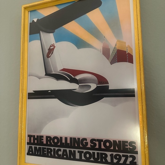 ROLLING STONES 1972 tour framed reproduction posters - Picture 3 of 10